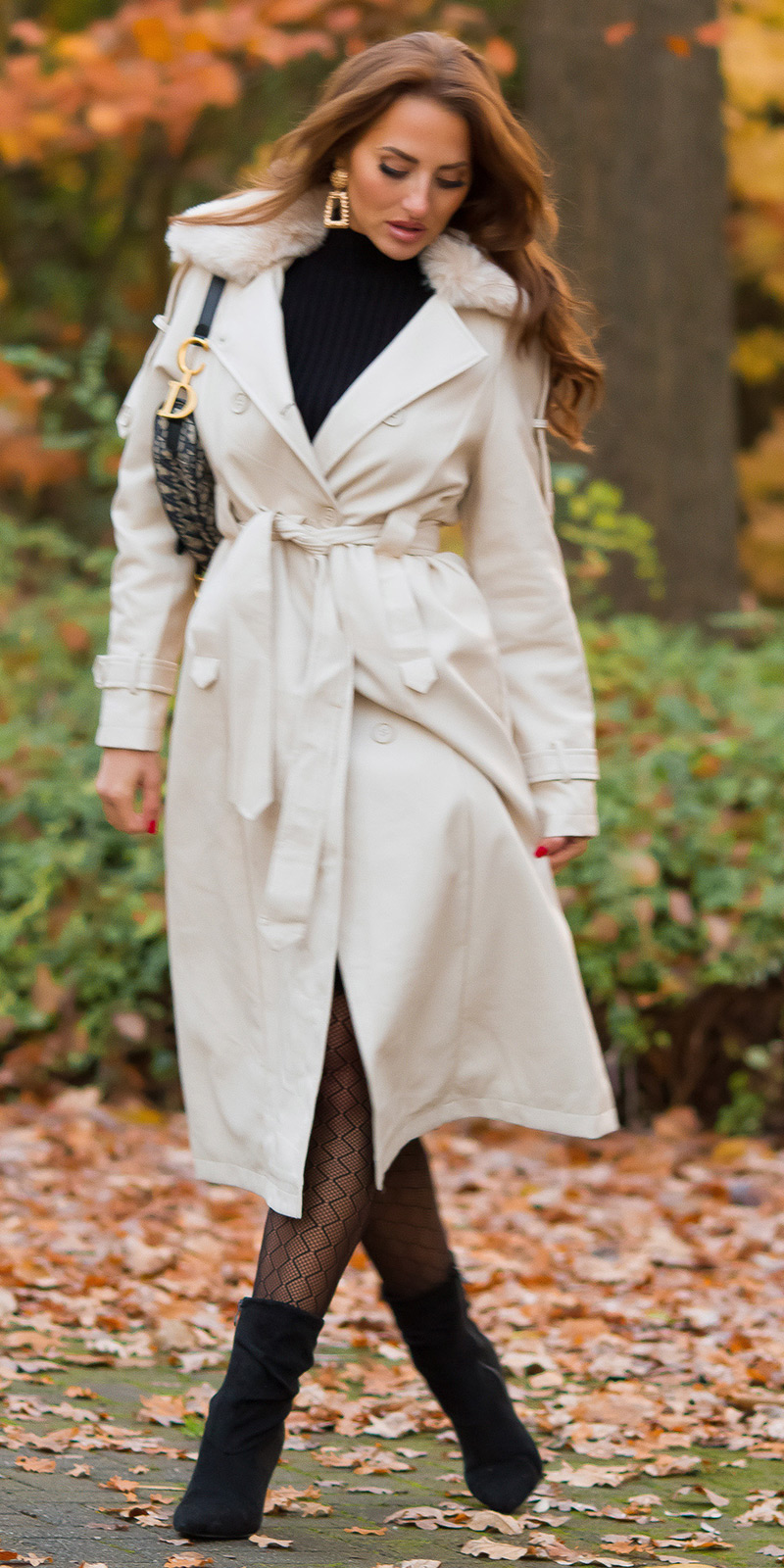 Trenchcoat de Pele 0